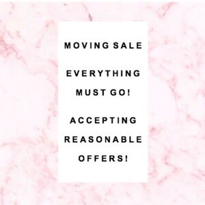 Moving Sale